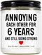 6 Years Candle, Iron Anniversary, Gifts for Him, Her, 6 Year Anniversary, Gifts for Men, Wife, Husband, Women, 6th Wedding Anniversary, Gifts for ...