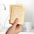Genuine Fred SLOP TARTS, Set of 4, Compressed Kitchen Sponges, Expands when wet, Clever and quirky kitchen accessory...