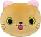 Pineapple Cat Plush Orange Cat Stuffed Animals Cute Cat Plushies Soft Kitten Squishy Pillow Plush Toys for Kids, Girls, Boys - 10 Inch...