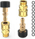 Pressure Washer Quick Connect Kit, Metric M22 14mm Swivel to 3/8'' Quick Connect, With 10 Washers for Home,Garden, Vehicles Cleaning Quick Connect...