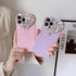 Cute 3D Glitter Case for iPhone 11, Sparkling Aesthetic Heart Gems Bling Case, Pretty shine Colorful Diamond Soft TPU Bumper Case for Women Girl-i...