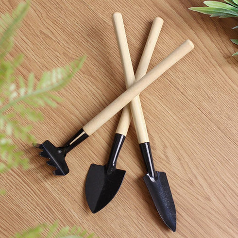 GANAZONO 8 Sets Mini Tool Shovel Fairy Gardens Tool Miniature Tools Pot Plant Hand Rake Garden Tool Bonsai Plant Miniature Garden Tool Bonsai Tool...