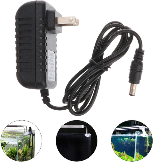 balacoo Power Adapter LED Plug Aquarium Light Adapter LED Adapter Aquarium LED Light Adapter Supply Fish Tank Lights Adapter Aquarium LED Lights A...