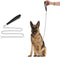 Metal Dog Leash, Integrated Dog Collar and Leash, 4ft Chew Proof Dog Chain Leash with P Chain Slip, Heavy Duty Sturdy Pet Dog Leash with Padded Ha...