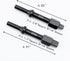 32029 Pneumatic Bolt Breaker Set, 37315, 3/8" Square Drive End, & 37316, 1/2" Square Drive End, Helps Remove Seized and Frozen Bolts and Nuts Shak...