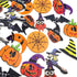 100 Pieces Halloween Wood Buttons Pumpkin Witch Spider Bat Owl Shaped Wooden Buttons 2 Holes Buttons for Sewing Knitting Scrapbooking DIY Hallowee...