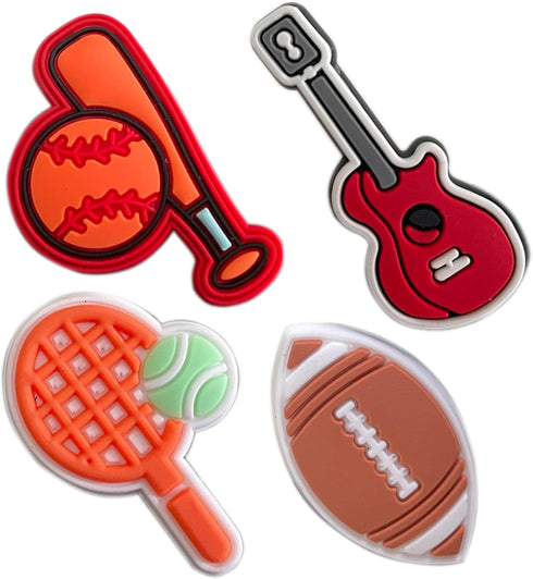 monochef Shoe Charms for Boys Teens: 35pcs Cute Shoe Decoration Charms for Shoes Bracelet Wristband Clog Sandals Party Favors Gifts Kids Adults Ba...