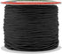 Mandala Crafts 1mm 109 Yards Black Cotton Waxed Cord for Jewelry Making Bracelet Cord Waxed String - Beading String Thread Jewelry Cords for Neckl...