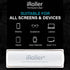 Screen Cleaner by iRoller - No Need for Spray or Wipes - Liquid Free iPad Screen Cleaner Roller Tool - Washable & Reusable - iPhone Screen Cleaner...
