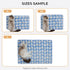 1 Pack 3 Blankets Super Soft Fluffy Premium Cute Elephant Pattern Pet Blanket Flannel Throw for Dog Puppy Cat Blue Small(23x16 inch)...
