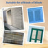 40 Pieces Plantation Shutter Repair Tool Set 20 Pcs Louvers Staples and 20Pcs Spring Loaded Shutter Pins Replacement Shutter Repair Kit for Shutte...
