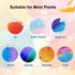 Simetufy 4 Pack 8x10 Inch Canvas Boards for Painting Canvas Panels-Gesso Primed Acid-Free 100% Cotton Blank Painting Canvas for Acrylics Oil Water...