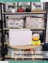FANKANG Storage Basket,Nursery Hamper Canvas Laundry Basket Foldable with Waterproof PE Coating Storage, Office, Bedroom, Clothes,Toys (Rec-Star)...