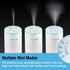 Waterless Nano Essential Oil Diffuser for Aromatherapy - Aroma Scent Diffuser for Room and Car Freshener Cordless, Rechargeable - Modern Diffuser ...