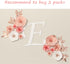 Paper Flowers Decorations for Wall, Large 3D Artificial Fake Flower Wall Decor Baby Girl Boy Nursery Room, Bridal Shower, Wedding Centerpiece, Par...
