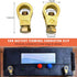 2 PCS Car Battery Terminal Connector Clamps, Pure Copper Auto Battery Cable Ends Connector, Positive & Negative Top Post Battery Terminals Set, Ca...
