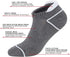 KONY 6 Pairs Women's Cotton Thick Cushioned Running Athletic Low Cut Ankle Tab Socks, Size 6-9...
