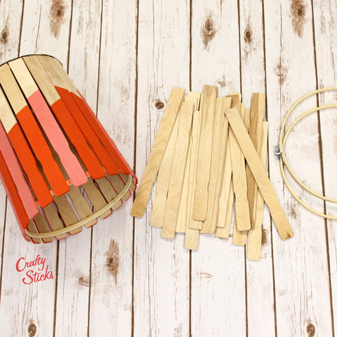 10 Pack Wood Paint Stir Sticks, 12 Inch Paint Stirrers, Garden Markers, Mixing Sticks for Epoxy Resin...