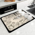 Dish Drying Mat for Kitchen Counter,Coffee Mat Super Absorbent Drying Mat,Drying Kitchen Mat Bar Mats for Countertop Coffee Bar Accessories (Style...