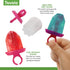 Tovolo Popsicle Molds with Sticks (6-Pack, Jewel Rings) - Reusable Ice Pop Molds & Sticks for Homemade Ice Pops & Frozen Snacks - Popsicle Maker w...