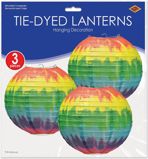 Beistle Tie Dye Lanterns...