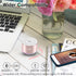 XLEADER A6 Mini Bluetooth Speaker, IPX7 Waterproof Shower Speaker with Lanyard, Small Speaker with Lights and Mic, Cute Pink Bluetooth Speaker for...