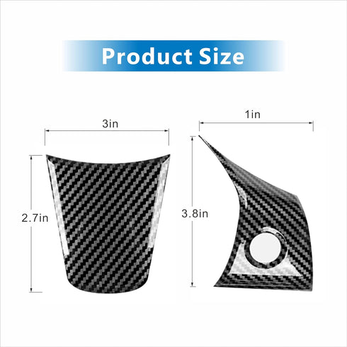 Tesla Interior Decoration Protection Patch, Suitable for Model Y/3 Steering Wheel Button Decoration Patch (Matt Withe)...