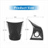 Tesla Interior Decoration Protection Patch, Suitable for Model Y/3 Steering Wheel Button Decoration Patch (Matt Withe)...