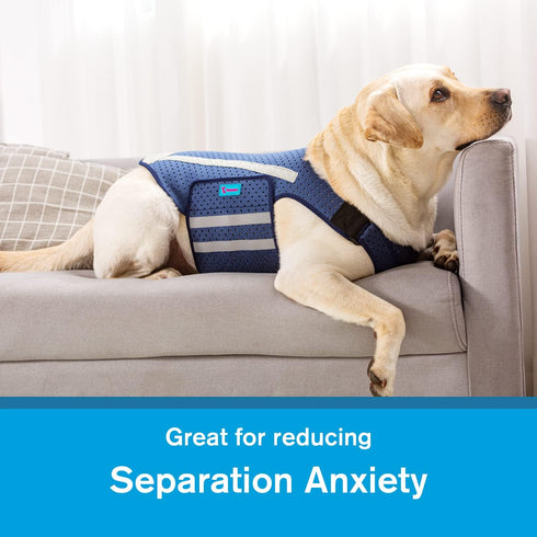 Dog Anxiety Vest, Comfort Dog Anxiety Relief Jacket, Breathable Shirts for Dogs, Soft Dog Anxiety Coat Vest, Puppy Anxiety Warp Calming Shirt for ...