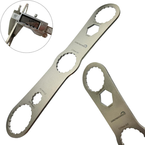 Multi -function Bottom Bracket Wrench?Suitable for BB wrench in 39 40.5 44mm outer diameter?16 Notch...