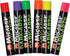 Micador Dark Arts Neon Glow Oil Pastels, 6-Colors - Kids Coloring + drawing with highly vibrant neon colors - Glows under blacklight - Ages 5+...