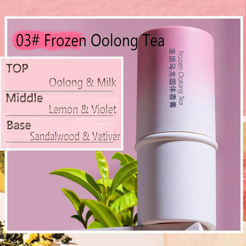 4PCS Solid Balm Sets Solid Perfume Portable Pocket Balm Perfume Perfect for Travel Use Natural Fragrance Parfum for Men and Women (E)...