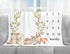 Woodland Milestone Blanket, Forest Animals Baby Growth Chart Monthly Blanket, Watch Me Grow Woodland Bear Fox Baby Nursery for New Moms Baby Showe...