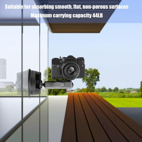 Action Camera Mount, 360 Degree Rotating Windshield & Car Window Camera Mount for Most Camera Suction Cup Camera Holder Action Camera Accessories ...