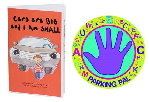 – Toddler Safety Car Magnet & Alphabet Book Combo | Parking Lot Tool for Kids | Child Magnet...