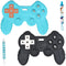 Baby Game Controller Teether Toy Silicone Teething Toy for Gamer Parents and Future Gamer Kids Cool Gaming Stuff (Blue+Black)...