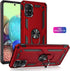 Military Grade Drop Impact for Samsung Galaxy A71 5G Case 360 Metal Rotating Ring Kickstand Holder Armor Heavy Duty Shockproof Case for Samsung Ga...