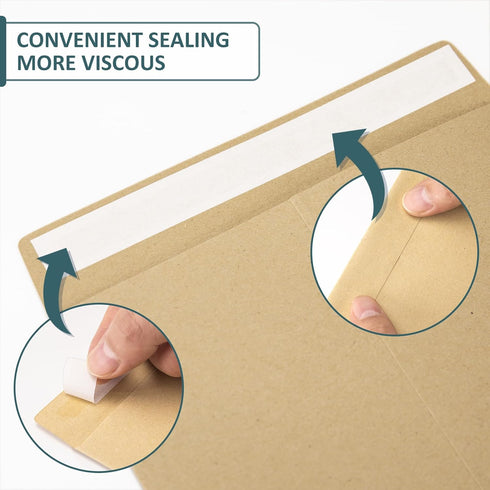 30Pcs 6x9 Self Seal Catalog Envelopes, Mailing Envelopes, Printable Manilla Envelopes, Security Envelopes Letter Size, Small Envelopes for Invitat...