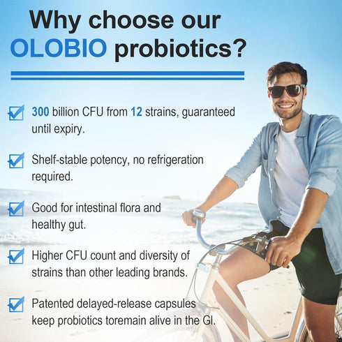 300 Billion CFU Probiotic, Probiotics for Women Men, 12 Probiotics Strains + 3 Prebiotics, Daily Probiotic Supplement, Probiotics for Digestive He...