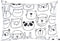 100% Cotton Toddler Pillowcase by ADDISON BELLE - Fits Both 13"x18" and 14"x19" Pillows - Soft, Durable & Breathable (Monochrome Animals)...