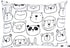 100% Cotton Toddler Pillowcase by ADDISON BELLE - Fits Both 13"x18" and 14"x19" Pillows - Soft, Durable & Breathable (Monochrome Animals)...