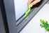 2pcs Hand-held Groove Gap Cleaning Tools Door Window Track Kitchen Cleaning Brushes(Green)...
