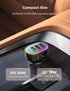 USB C Car Charger, 45W 4 Ports Super Fast Car Charger Adapter, PD3.0 & QC3.0 30W Type C Car Charger Compatible with iPhone 15/14/13/12/11, Samsung...