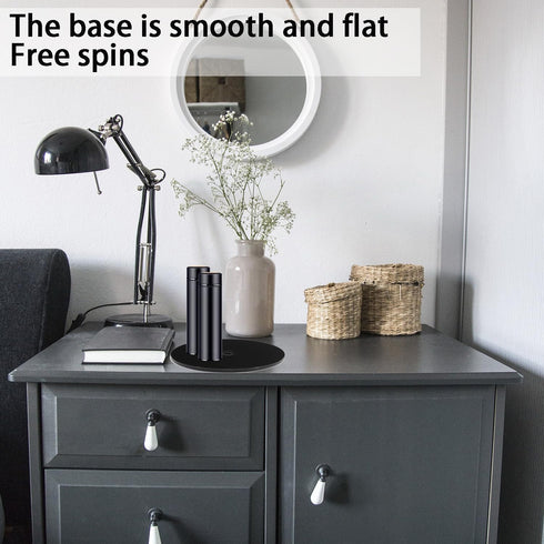 Lazy Susan Organizer 360 Degree Manual Rotary Table Lazy Sofa Storage Shelf, Mini Lazy Sofa Turntable, Ball Bearing Rotating Fridge Tray Ideal for...