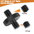1/4" Male to 1/4" Male Tripod Screw, 4 PCS Standard Camera Cage Mount Threaded Light Stand Screw, Double Head Converter Precision Made for Shoulde...