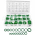 270pcs O Ring Gasket Kit Rubber Washer, 18 Sizes 7/32x1/16in - 11/16x1/8in Faucet O Ring A/C O-Ring Rubber Assortment Set, Seals Tool for Car Repa...