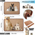 SOMOYA Dog Self Cooling Mat Pet Washable Pads Breathable Pet Blanket Hot Weather Sleeping Kennel Mat,Ice Silk Sleep Mat Pad Non-Toxic Breathable S...