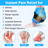 Ankle Ice Pack Wrap for Swelling, Reusable Gel Ice Pack for Ankle Injuries, Cold Compress Therapy for Foot Pain Relief, Achilles Tendonitis, Plant...