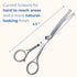 Pet Grooming Scissors Set With Round Tips For Dogs & Cats - Professional Grade Shears Safely Cut Through Dog or Cat Hair - Fur Trimming Made Easy ...