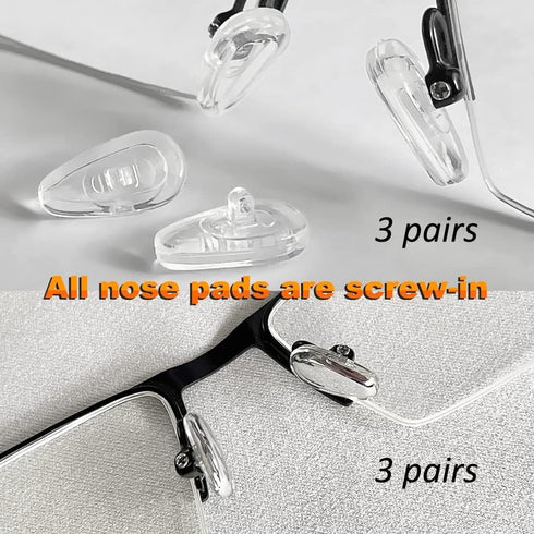 Eyeglass Repair Kit, PTSLKHN Sunglasses Repair Tool Kit with Eyeglass Screws, Precision Screwdriver Set, Tweezer and Nose Pads for Glasses and Wat...